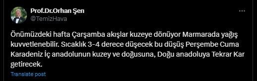 Bursa, Sakarya, Kocaeli, İstanbul ve Düzce'ye sürpriz çarşamba uyarısı geldi. Bir anda kuvvetlenecek - Resim : 1