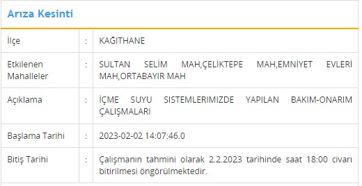 İSKİ'den 9 saatlik su kesintisi uyarısı geldi! 8 ilçede sular olmayacak - Resim : 5