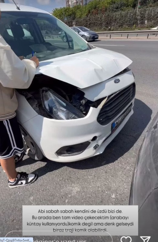 Ünlü oyuncu Fulya Zenginer trafik kazası geçirdi! O anları paylaştı - Resim: 6