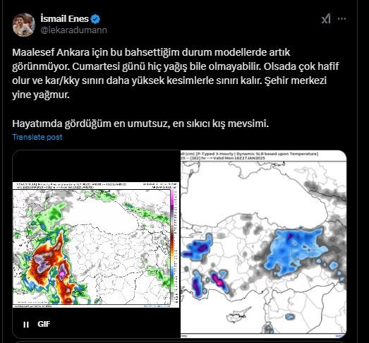 Türkiye'ye cumartesi için korkunç haberi verdi - Resim : 1