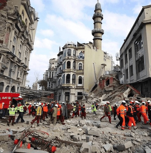 İstanbul'da deprem için en tehlikeli Zeytinburnu, Küçükçekmece, Bakırköy, Bahçelievler, Avcılar ve Bağcılar... Depremden sonra İstanbul böyle olacak. Bakması bile korkunç - Resim: 1