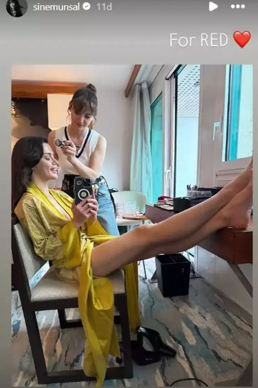 Uzak Şehir'in Alya'sı Sinem Ünsal Cannes'a gitti! Hazırlık sürecini peş peşe paylaştı - Resim: 3