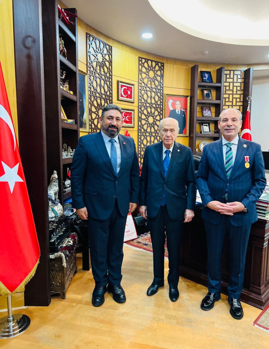 15 Temmuz Derneği&rsquo;nden Bah&ccedil;eli&rsquo;ye ziyaret - Resim : 1