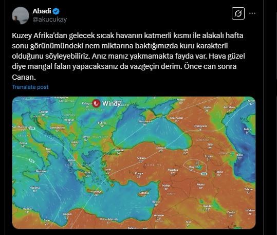 Marmara 'ya cuma günü giriş yapacak sistemle ilgili "kuru" uyarısı verildi... Yüzde 84.88.96 gelecek sistemde cumartesi bunu yapmaktan kaçın - Resim : 1