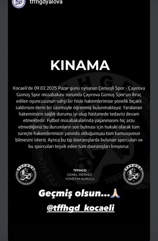 Kocaeli'nde dehşet! Kırmızı kart gören futbolcu hakemi bıçakladı - Resim : 3