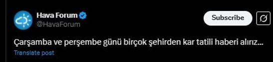 Türkiye'ye çarşamba uyarısı verildi... Birçok ilimizi doğrudan etkileyecek - Resim : 1