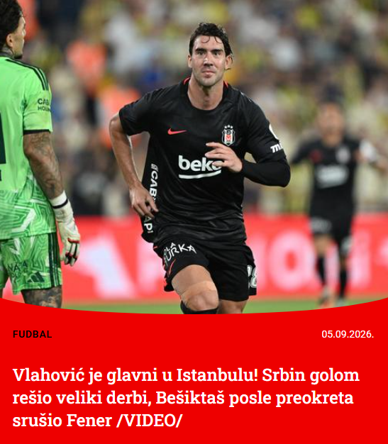 Avrupa Basını Fenerbahçe-Beşiktaş derbisini konuşuyor: Skriniar ve Vlahovic gündemde - Resim: 2