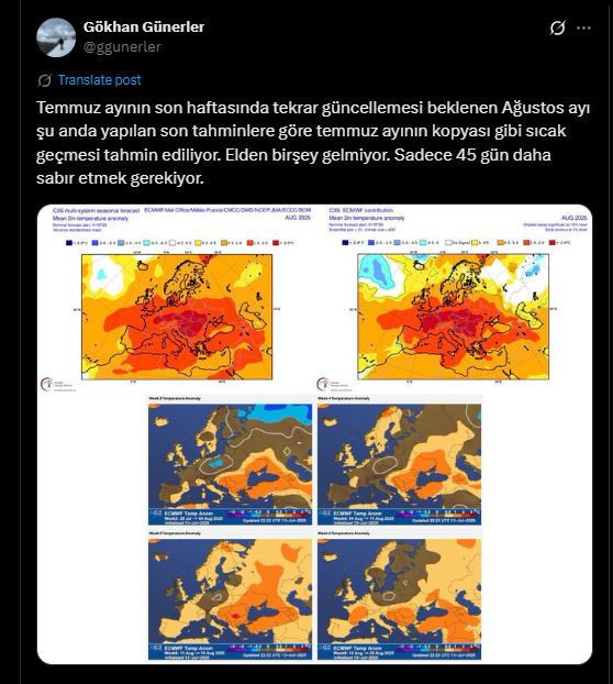 İstanbul'da Beşiktaş, Kadıköy, Adalar, Maltepe, Beykoz, Üsküdar, Ümraniye, Sarıyer, Şişli, Fatih, Beyoğlu, Eyüp dahil her noktaya korkunç 45 gün uyarısı - Resim : 1