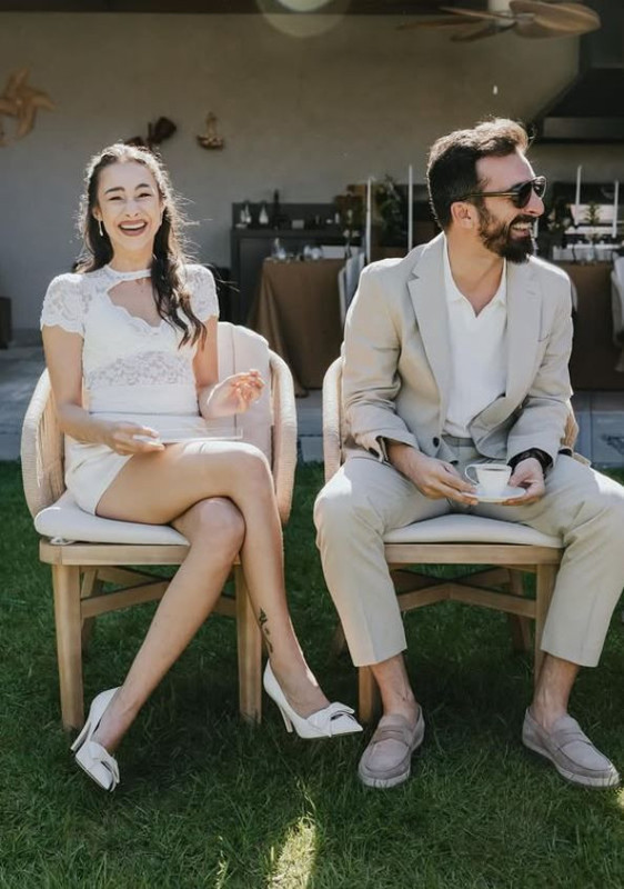 Ünlü oyuncu Hira Koyuncuoğlu'nun mutlu günü! Evlilik yolunda ilk adımı attı - Resim: 3