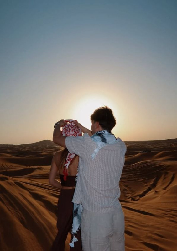 Aşkı için annesine karşı çıkmıştı! Ünlü futbolcu Enis Destan ve eşi Dubai'de aşk tazeledi - Resim: 6