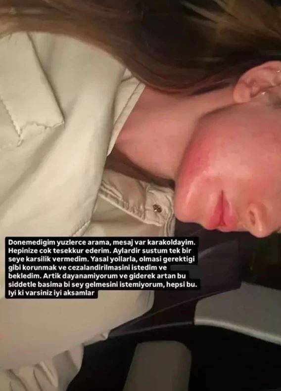 Eski sevgilisi Berk Çetin tutuklanmıştı! Darp edilen Danla Bilic'in yeni görüntüleri ortaya çıktı! Başından aşağı içecek dökmüş - Resim: 4