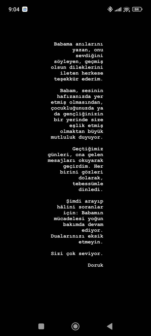 Kansere yakalandığını açıklamıştı! Oğlu ve abisi açıkladı! Usta spiker Sabri Ugan’dan üzen haber! - Resim : 2