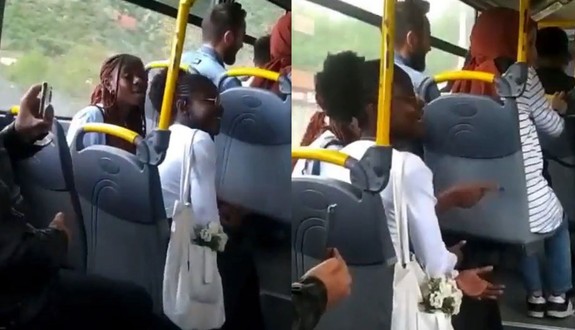 Burası Afrika değil Gümüşhane'de bir dolmuş! Afrikalı öğrencilerin konseri sosyal medyada gündem oldu