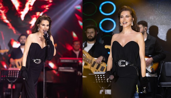 Ebru Yaşar'dan sahnede sürpriz! O ismi sahneye çağırdı ve düet yaptılar