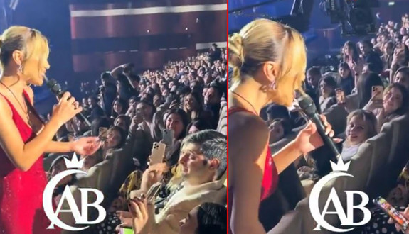 Ünlü şarkıcı konserinde telefondan futbol maçı izleyen adama tepki gösterdi! O anlar sosyal medyada viral oldu