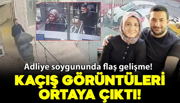 Adliye soygununda flaş gelişme! Erdal Timurtaş ve eşinin yurt dışına kaçış görüntüleri ortaya çıktı