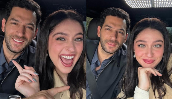 Güller ve Günahlar dizisinin çekimlerinde Murat Yıldırım'ın zor anları! Cemre Baysel'i kaldıramadı