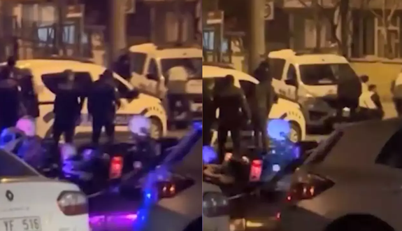 Eşini ve annesini darbetti! KADES ihbarına giden polislere ateş açtı