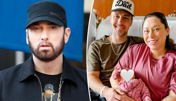 Rap müziğin efsane ismi Eminem ikinci kez dede oldu