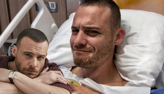 Kerem Bursin ameliyat oldu! Hastane odasından paylaştı