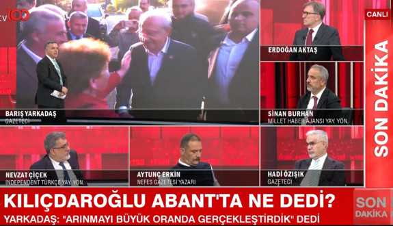 İlk kez ve sadece tv100'de! Barış Yarkadaş'tan gecenin kulisi! Kılıçdaroğlu ve Gürsel Tekin Ankara'da görüşecek