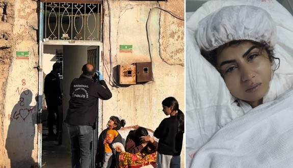 Eve gizlice girip anne ve kızına saldırdı! Görüntüler ortaya çıktı: Onun sesi olmak için konuşuyorum
