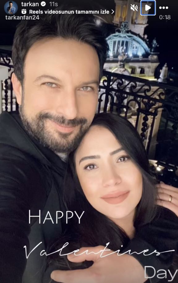 Megastar'dan Tarkan'dan romantik Sevgililer Günü paylaşımı! Eşine olan aşkını ilan etti - Resim : 3