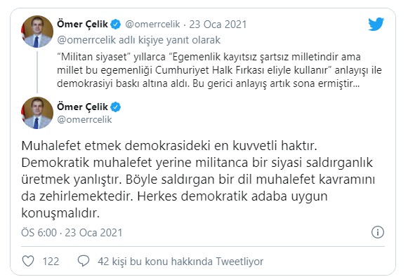 Sözcü Çelik: Tüm bu saldırganlıkları kınıyoruz - Resim : 1