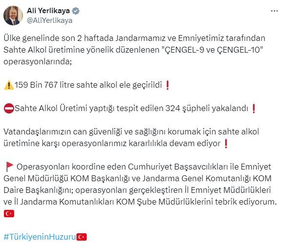 Kaçakçılara geçit yok! Sahte alkol operasyonlarında 159 bin litre ele geçirildi - Resim : 2