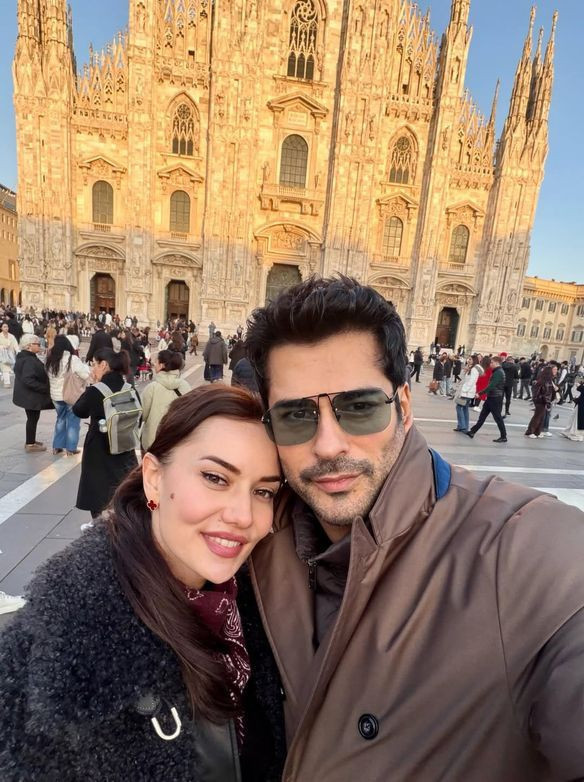 Fahriye Evcen ile Burak Özçivit'in tatil kaçamağı! Milano'da aşk tazelediler - Resim: 5