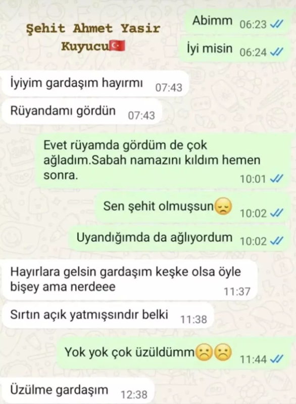 Şehit Kuyucu'nun son mesajı yürek yaktı: Saatler önce kız kardeşiyle konuşmuş! - Resim: 6
