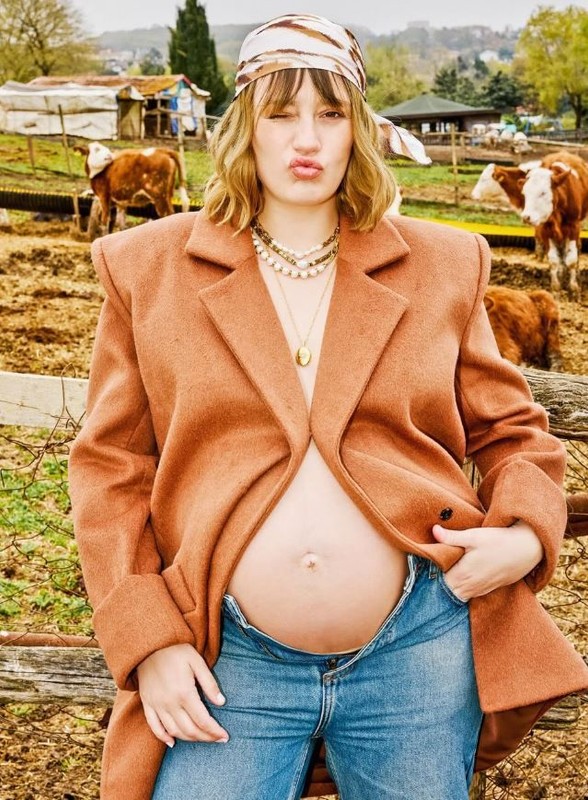 Anne olmak için gün sayan Gizem Karaca'dan 35. hafta güncellemesi! Karnı burnunda pozunu paylaştı - Resim: 4