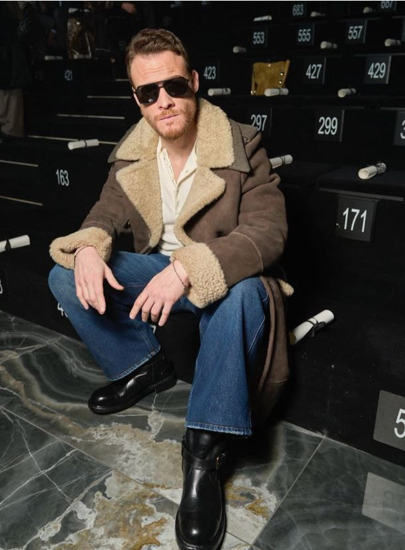 Kerem Bursin Milano Moda Haftası'nda! 'Emily in Paris' yıldızıyla bir araya geldi - Resim: 3