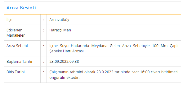 Önlemlerinizi alın! 9 saat boyunca sular yok! 23 Eylül 2022 sular ne zaman gelecek? 23 Eylül su kesintisi olan ilçeler hangileri? İSKİ... - Resim: 3