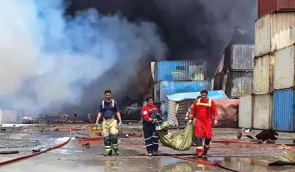 İran'daki patlamanın nedeni ortaya çıktı! Ölü sayısı yükseliyor, yangınlar sürüyor! - Resim : 1