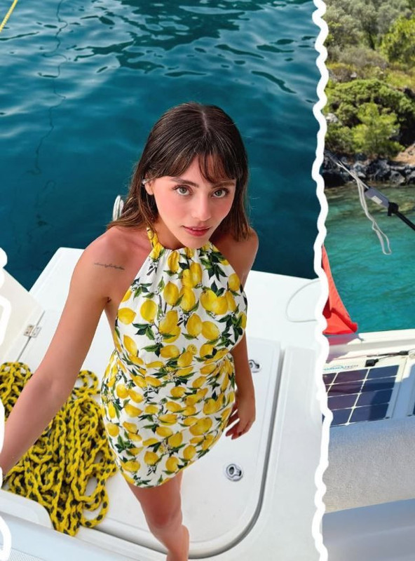 Sıla Türkoğlu tatilde aşka geldi! Sevgilisiyle romantik pozlarını paylaştı, beğeni yağmuruna tutuldu - Resim: 5