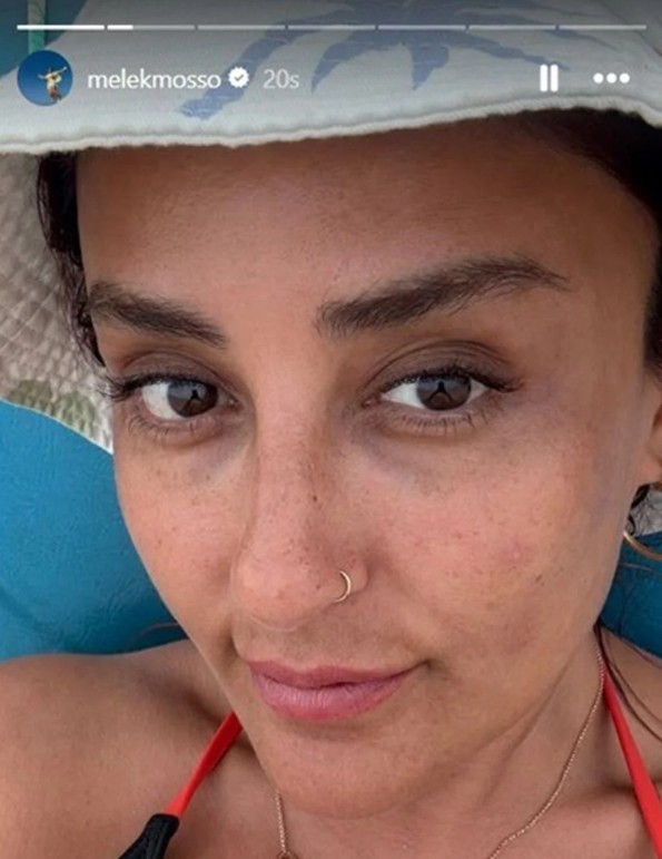 Bali'de tatil yapan Melek Mosso'nun klozetinden çıkan şey şoke etti! "Görünce içim çekildi" - Resim: 2