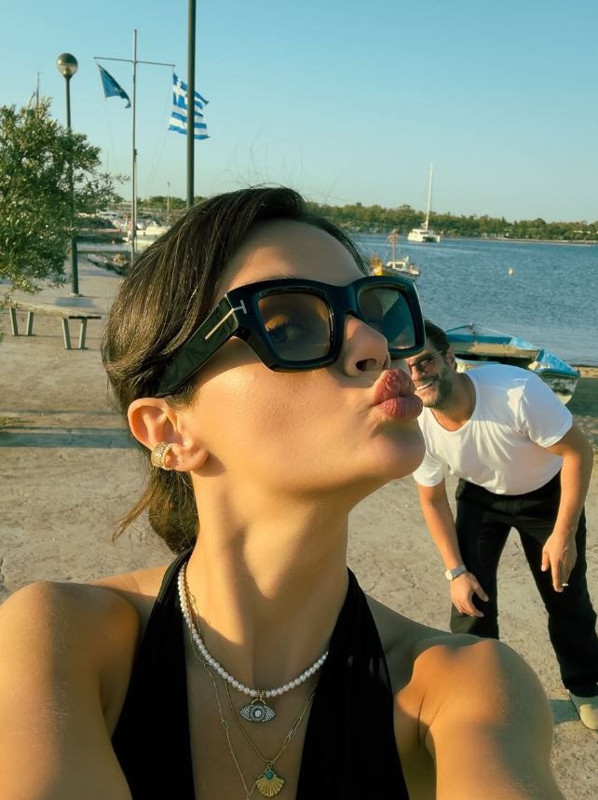 Uzak Şehir'in Alya'sı Sinem Ünsal ve Berk Cankat'ın aşk dolu tatili! Romantik pozları büyük ilgi gördü - Resim: 5