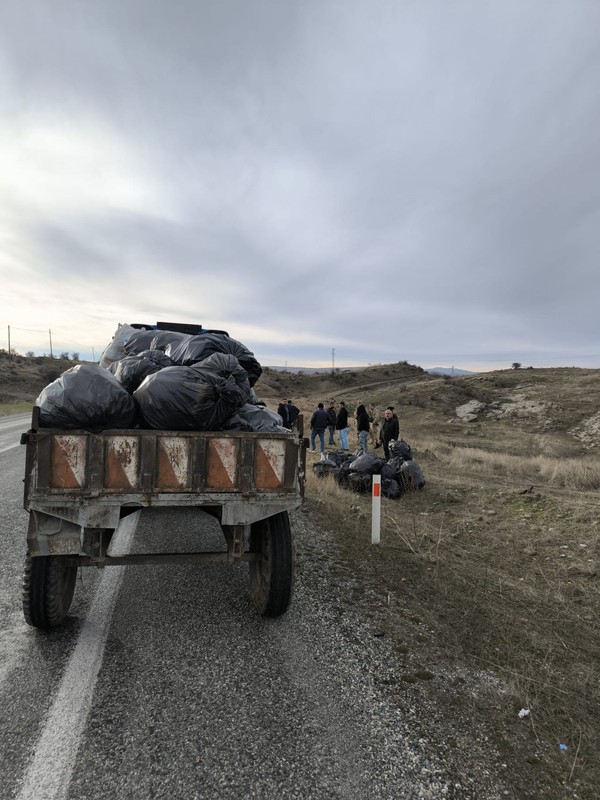 Batman'da 1 haftada tam 20 ton ağırlığında. Hepsi teker teker siyah poşetlerin içerisine konuldu - Resim: 4