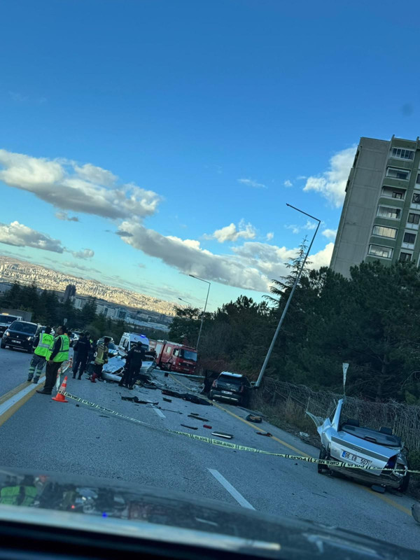 Felaketin adresi Ankara! Otomobil ikiye bölündü… Acı haberi duyanlar kahroldu - Resim: 4