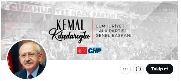 Kılıçdaroğlu X hesabını güncelledi: Kapakta “CHP Genel Başkanı” detayı - Resim : 1