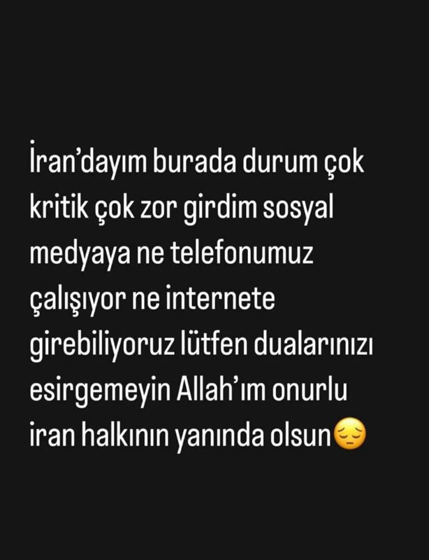 İran'da mahsur kalan şarkıcı Lara'dan haber geldi! Sosyal medya hesabından paylaştı - Resim: 3