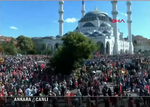 Türkiye Gazze için ayakta! İstanbul, Ankara ve İzmir'de Gazze'ye destek gösterisi... - Resim : 3