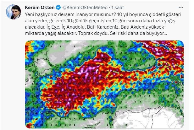 Türkiye'ye 10 günlük acil uyarı geldi. Daha yeni başlıyoruz sözleriyle duyurdu - Resim : 1