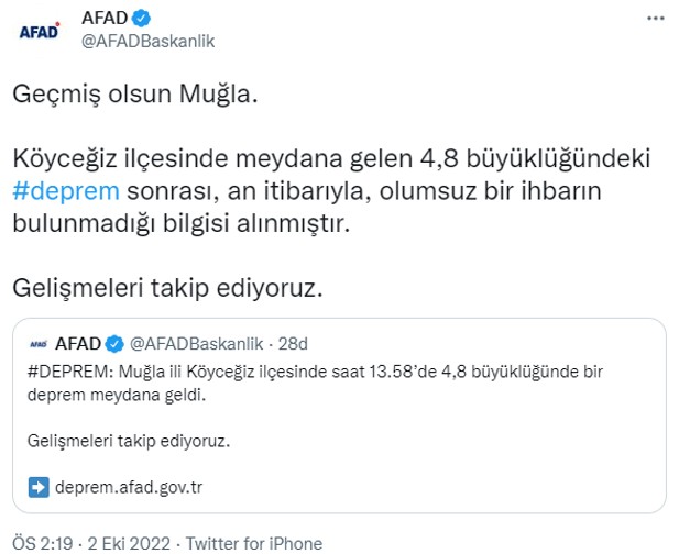 Muğla'da korkutan deprem! Antalya, Denizli ve İzmir'de de hissedildi - Resim : 3