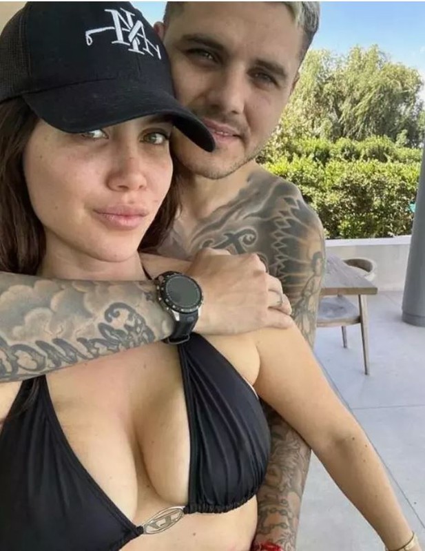 Galatasaraylı Mauro Icardi ile Wanda Nara birbirine girdi! Olaya polis müdahale etti, çığlıklar havada uçuştu - Resim: 4