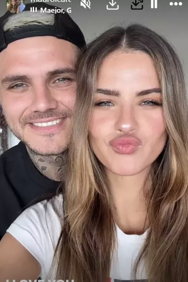 Icardi paylaşımlara doymuyor! China Suarez ile romantik pozunu yayınladı - Resim : 1