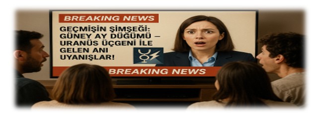 Geçmişin Şimşeği; Güney Ay Düğümü – Uranüs Üçgeni ile Gelen Ani Uyanışlar - Resim : 1