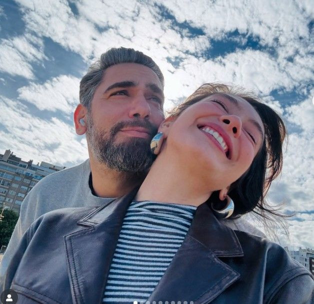 Aziz bebek büyüyor! Neslihan Atagül’den yürekleri ısıtan paylaşım! 5 aylık oğlu Aziz ve Kadir Doğulu’nu o fotoğrafını paylaştı - Resim: 1