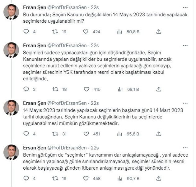 Ersan Şen'den çarpıcı iddia! Seçimlere barajsız girilecek - Resim : 3